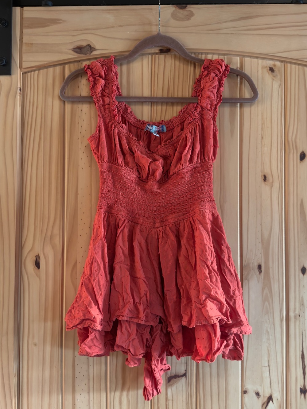 Urban Outfitters Orange/Coral Romper